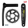 Case Crank Set Crank Arms for Bicycle Mtb Cranks 170mm 175mm Bikes Crank 3mm 6mm Offset Teeth Chainring 32/34/36T Mtb Bike Parts
