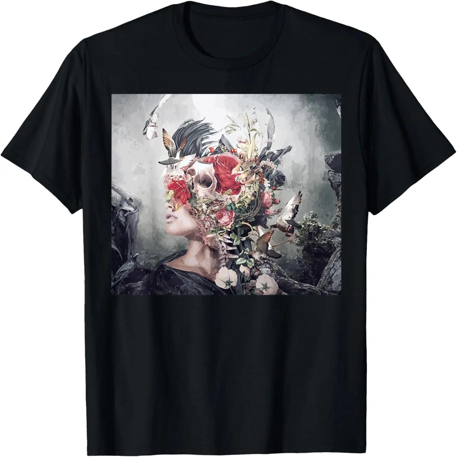 

Темное искусство гранж гот оккультный готический эстетический футболка XXXXXL чёрный