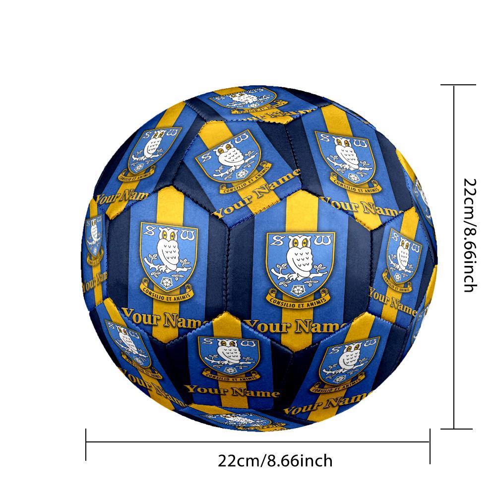 Sheffield Wednesday FC Mode Größe 5 Fußball Abriebfest Rutschfest Fußball Für Sporttraining Unterhaltungsnutzung