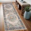 Oriental Vintage Runner Rug Non Slip Washable Hallway Carpet for Entryway Kitchen Bedroom Farmhouse Indoor Floor Decor