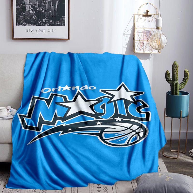 Orlando Basketball Team Blanket Lightweight Flannel Bedding Blanket Perfect for Travel, Camping, Living Rooms, Offices, Sofas, Fan Christmas Gift