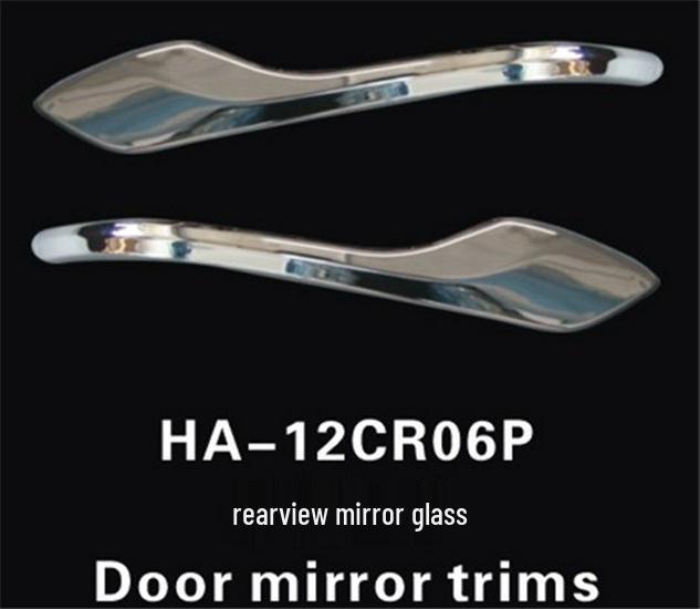 Honda CRV 2012-2022 Rearview Mirror Cover Anti-Scratch Trim with Decorative Bright Strip