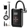 Electric Air Pump Portable Tire Inflator With Digital Pressure Gauge High-efficiency Inflator Pump Vehicle Accessories