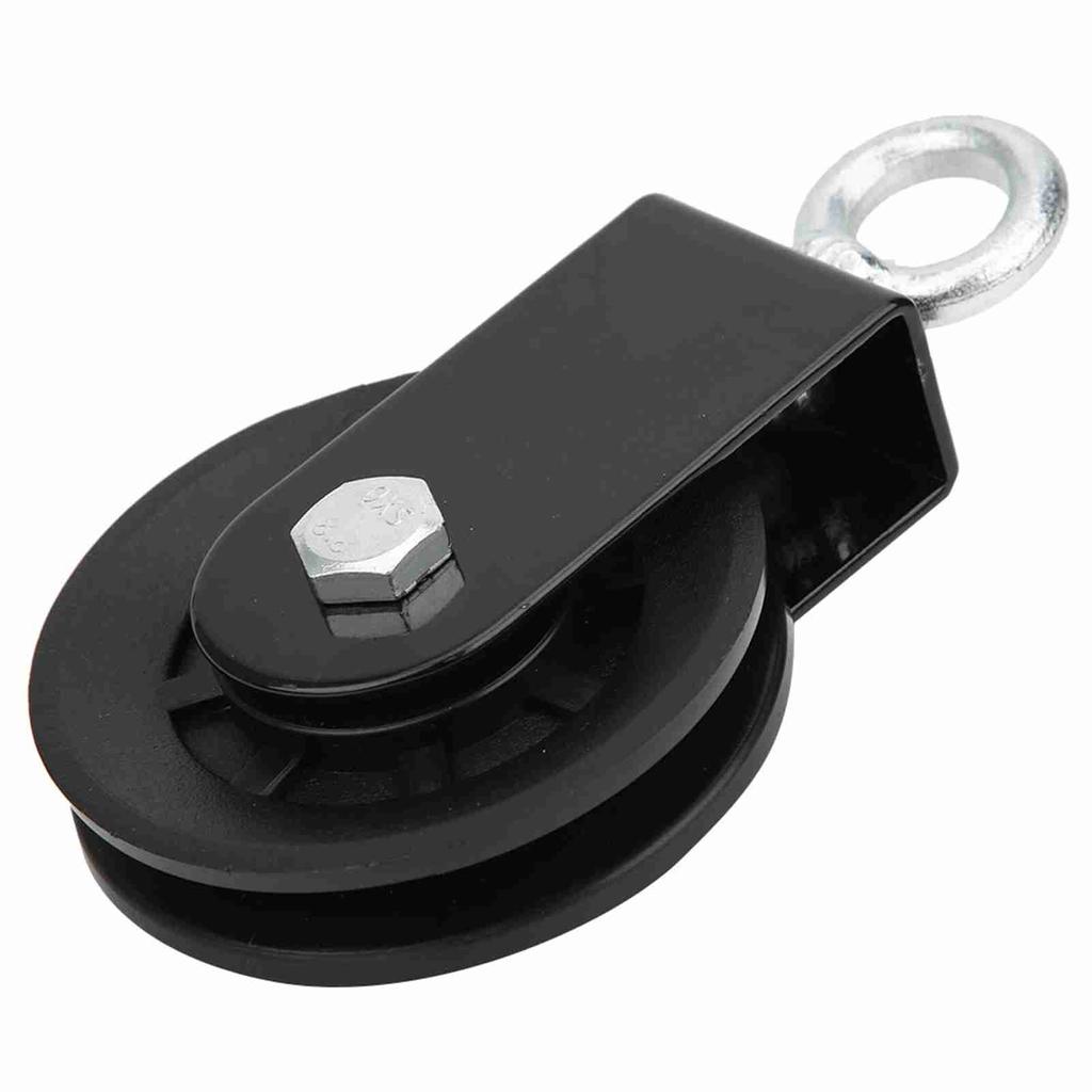 Supporto Puleggia Attrezzatura Fitness Ruota Appesa Silenziosa Supporto Fai da Te Set Ruote Piastra di Ferro PP