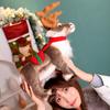 Lifelike Reindeer Plush Doll Soft Stuffed Simulation Elk Model Xmas Home Decor Plush Deer Toys Children Merry Christmas Gift