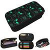 Green Alien Universe Wondrous Cosmos With Planet And Stars Pencil Case Pen Box Pencil Bag Stationery Supplies Pen Holder Bag
