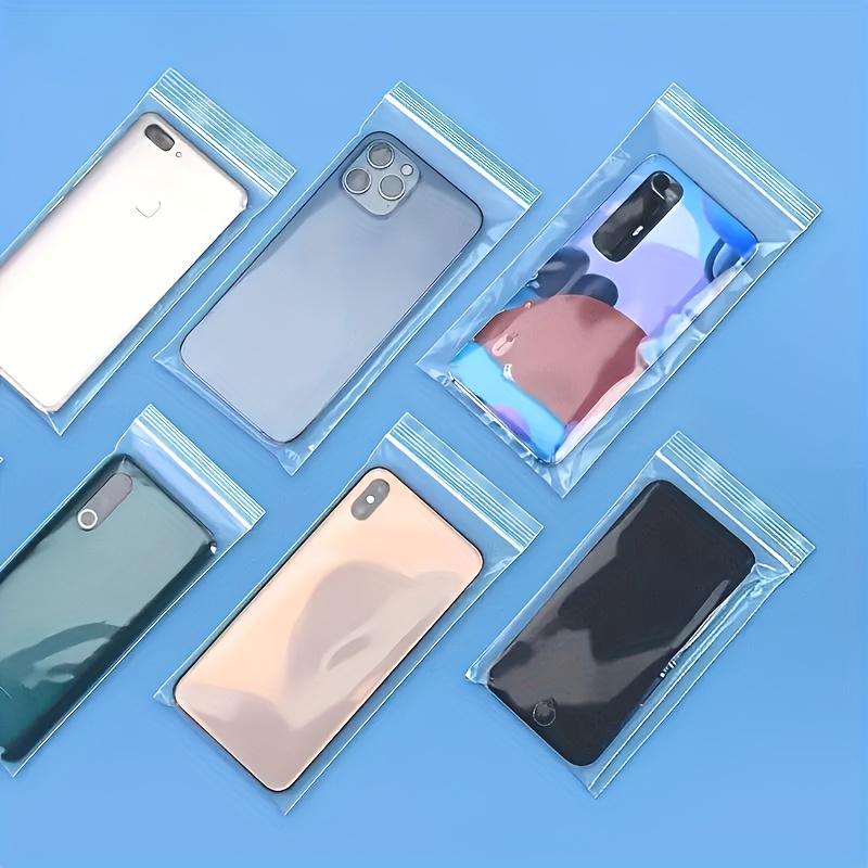 20 szt. Przezroczysty, Samozamykający się Pokrowiec Ochronny na Telefony Komórkowe, Pyłoszczelny, do Wszystkich Modeli Telefonów, Idealny do Roweru i Użytku na Zewnątrz na Plaży