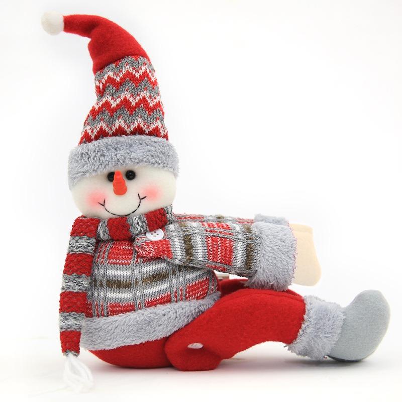 Christmas Creative Curtain Buckle Cartoon Doll Decoration Hotel Restaurant Decoration Doll Buckle Window Pendant