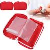 2pcs Outdoor Portable Emergency Aid Bag Home Nylon Medicine Storage Bag Organizer
