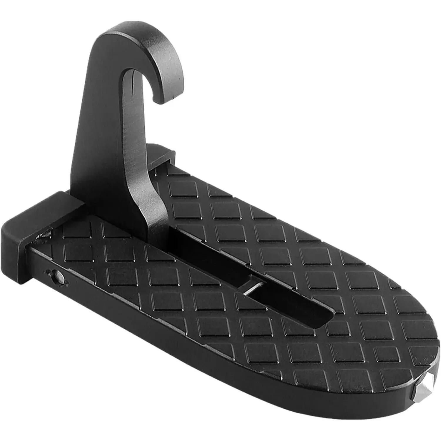 

Педаль-ступенька для автомобильной двери 2-в-1 с молотком безопасности – Универсальная складная подножка для легкого доступа к крыше One Size чёрный