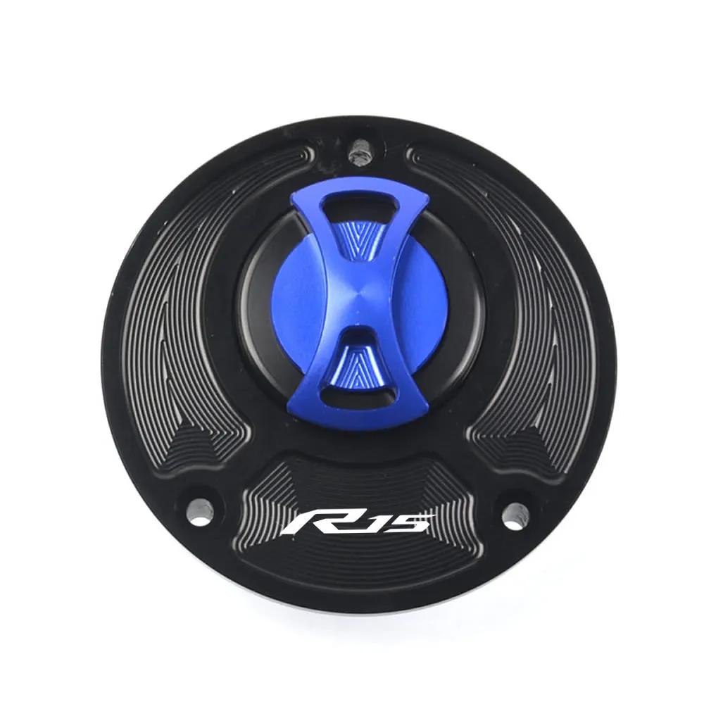 For YAMAHA YZF R1 R1M R7 R6 R15 R15M R3 Fuel Gas Tank Cover Quick Release Rotate Aluminum Oil Cap Racing Motorcycle Accessories