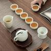 Sui's Jadeite Ceramic Kung Fu Tea Set
