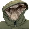 Jordan Pure Color Casual Hooded Large Pocket Down Jacket Kids Outerwear Canvas-Olive-Green FV2740-398