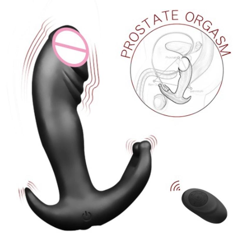 Neuer 10-Gang-G-Punkt-Vibrator, Prostata-Vibration, Analstimulation, großer Arsch, Plugging, Hodensack, Bondage-Stimulation, Sexspielzeug für Erwachsene