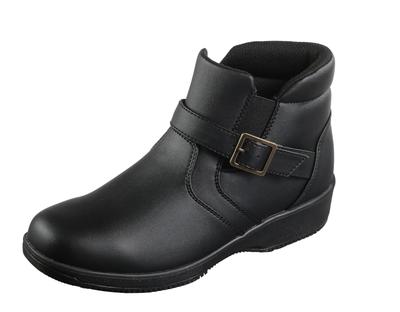 Beagle BL4501WP 5E Wide Waterproof Pin Spike Comfort Snow Size Cm Women's Anti-Slip Boots, Black, 24.0