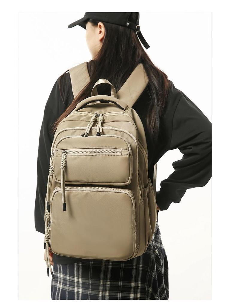 Damen 2024 Pendler-Computerrucksack mit großem Fassungsvermögen und mehreren Fächern für Studenten