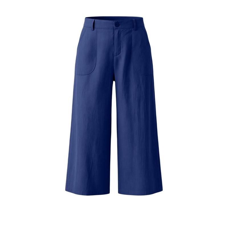 BITCED Women's Fashion Casual Solid Color Print Pants & Capris