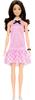 Barbie Fashionista Pink Check Doll Ages 3 and HRH21 Dress, Dress-Up & House, Up, Pink,