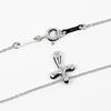 TIFFANY&Co. Small cross Necklace Pt950Platinum 3.93g Women Used