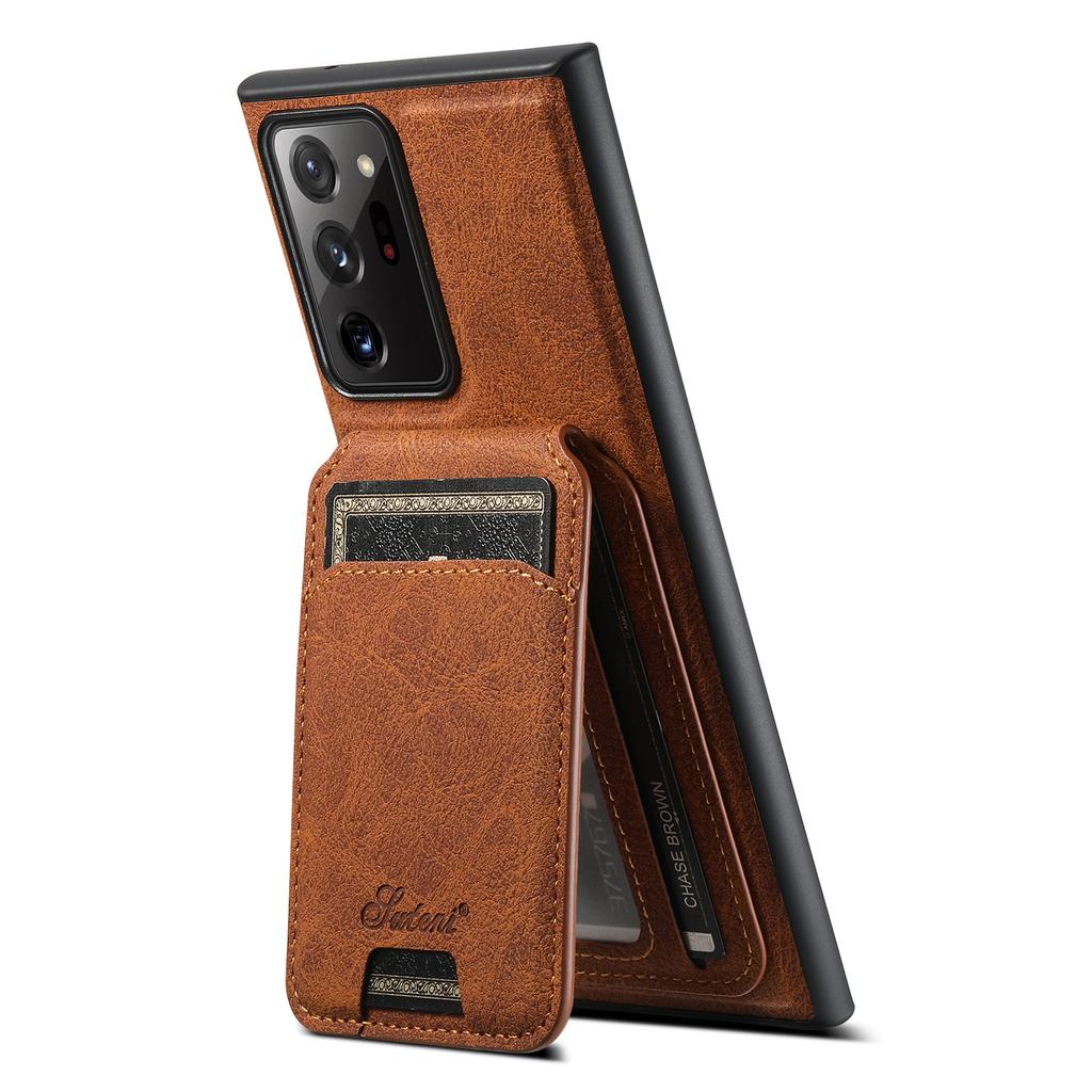 SUTENI H16 For Samsung Galaxy Note20 Ultra/Note20 Ultra 5G Magnetic Detachable 2-in-1 PU+TPU Cell Phone Case