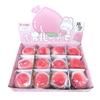Anti-Stress Toy Cute Peach Squeeze Fidget Toys Squishy Funny Stress Relief For Kids Adults Gift Prop 1pcs J183 Stylish Appearance Practical Daily Use