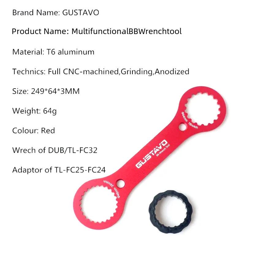 Bicycle Crankset & Bottom Bracket Wrench Repair Tool