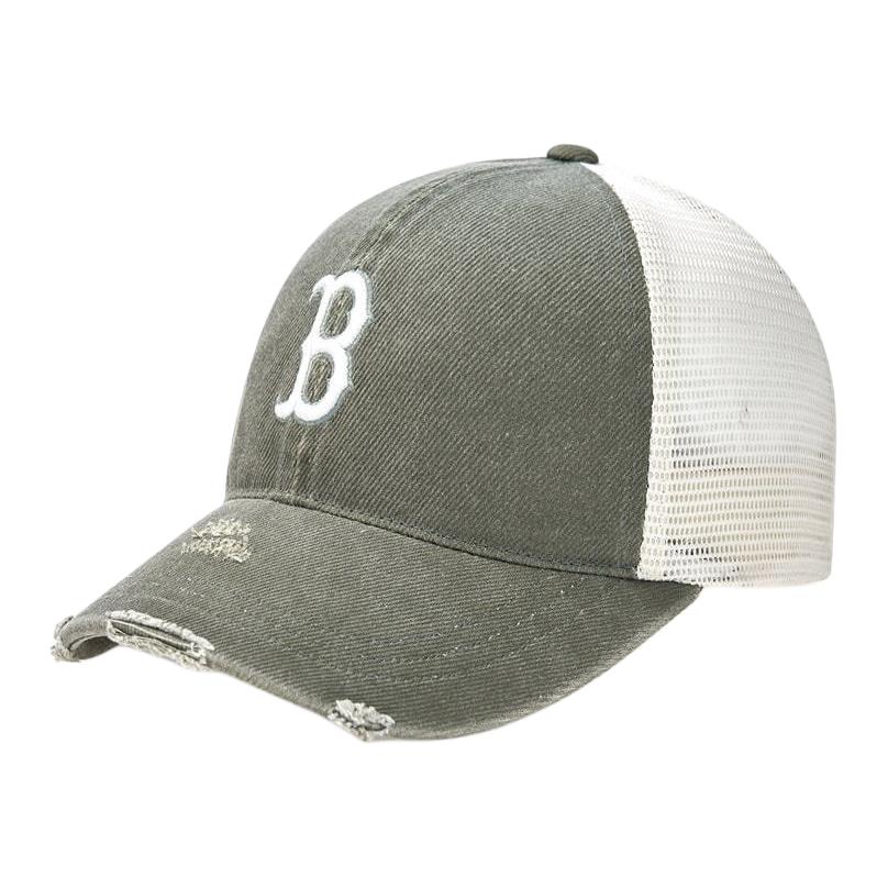 MLB Хлопок, Полиэстер Бейсболки Унисекс Зеленые Модные 3AMCB0153-43KAL F зелёный