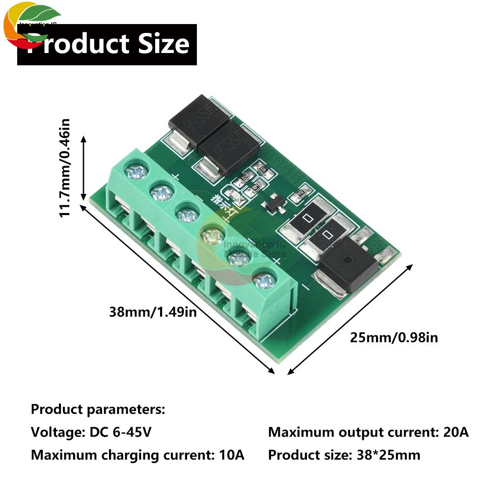 DC 6-45V Driver Module Solar Street Light Control Circuit Board LED Light Fully Automatic Solar Light Drive Control Board
