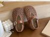 Baotou Girls' Soft Sole Breathable Summer Sandals - 2026 New Hollow Design for Little Princesses