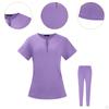 Care Uniforms Peeling Set Nurse Top And Pants Women Work Suits for Spa