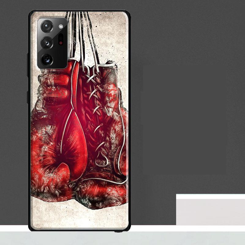 Boxing Gloves Case For Samsung Galaxy S25 Ultra S23 S22 S21 S24 Ultra S9 S10 S20 Plus S25 FE Phone Cover