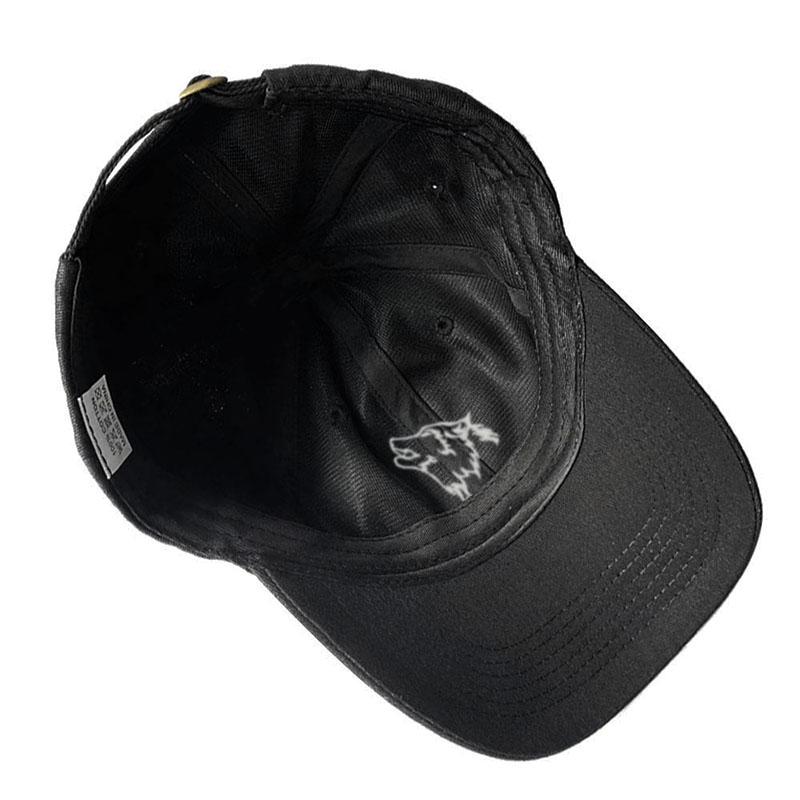 Women's Baseball Cap Men's Washed Cotton Wolf Howl Embroidery Embroidery Dad Hat Sport Golf Caps For Man Sun Hats Dropshipping