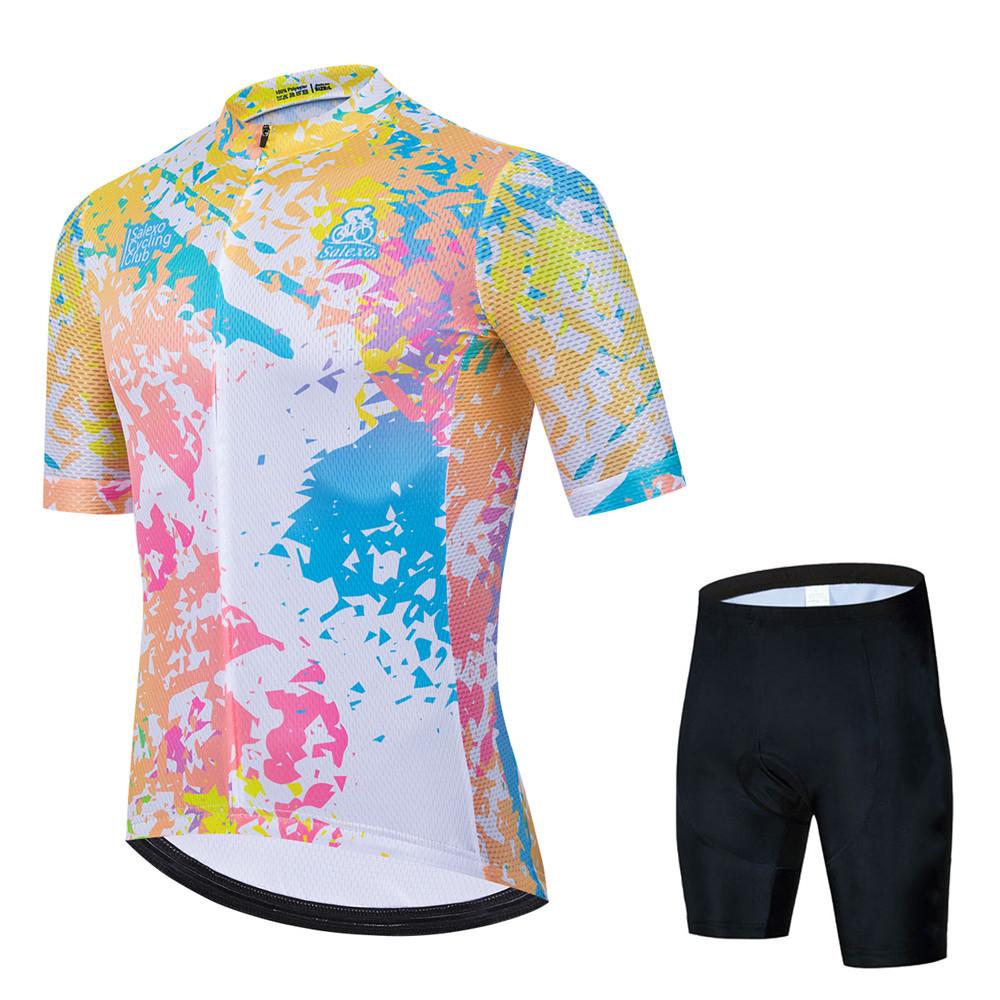 

New Quick-drying Breathable Men s Bicycle Clothes Tour De France Road Bike Sports Bicycle 2026 Summer Breathable Suit Cycling Clothes 5XL