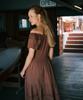 GREENBUTTER Prairie 2-Way Dress (Brown)