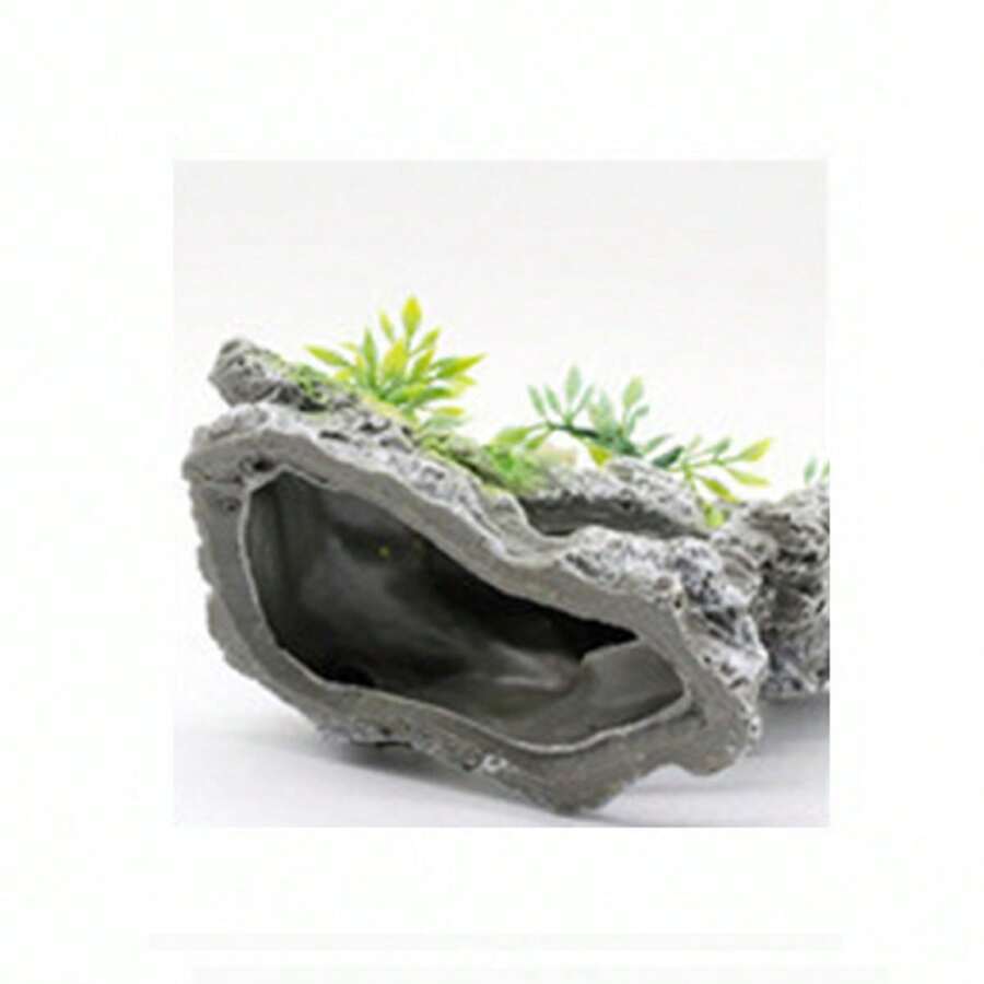 Man-Made Simulation Rockery Fish Tank Landscaping Package Resin Rockery Aquarium Decorative Stone Rockery To Avoid Tree Holes