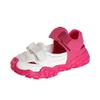 Fashion Kids Half Sandals for Boys Girls Spring Summer Children Air Mesh Shoes Cut-outs Breathable Soft Anti-kick 2024 Fashion Shoes