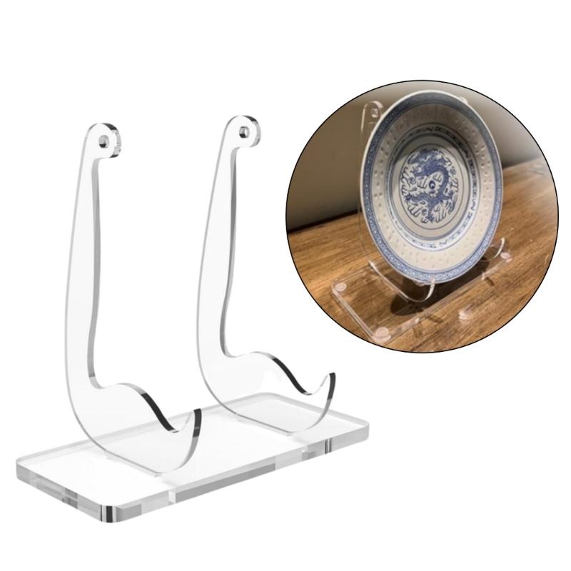 Plate Stands for Display Decorative Frame Holders for Book Photo and Platter,Tabletop Art