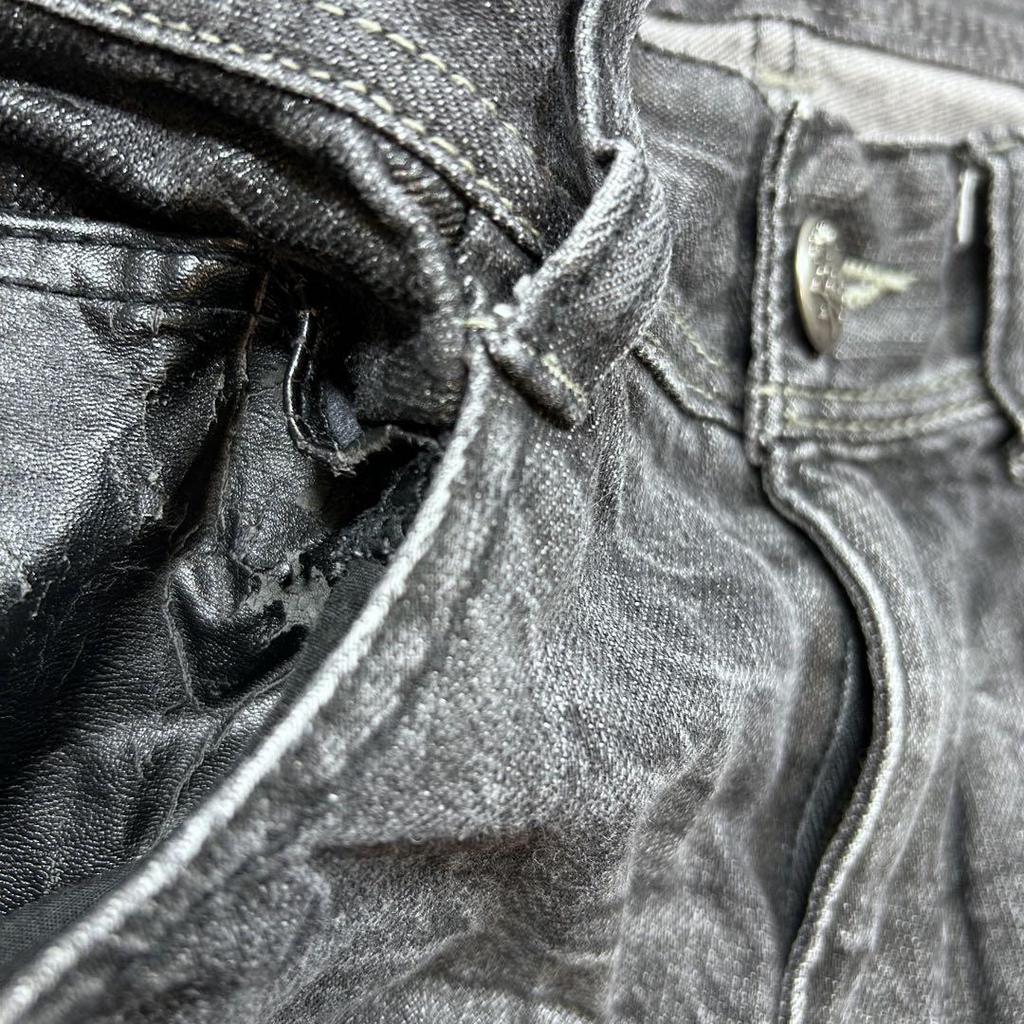 [USED] 00sarchiveRoodThree/Back Design Denim Pants/Cloth