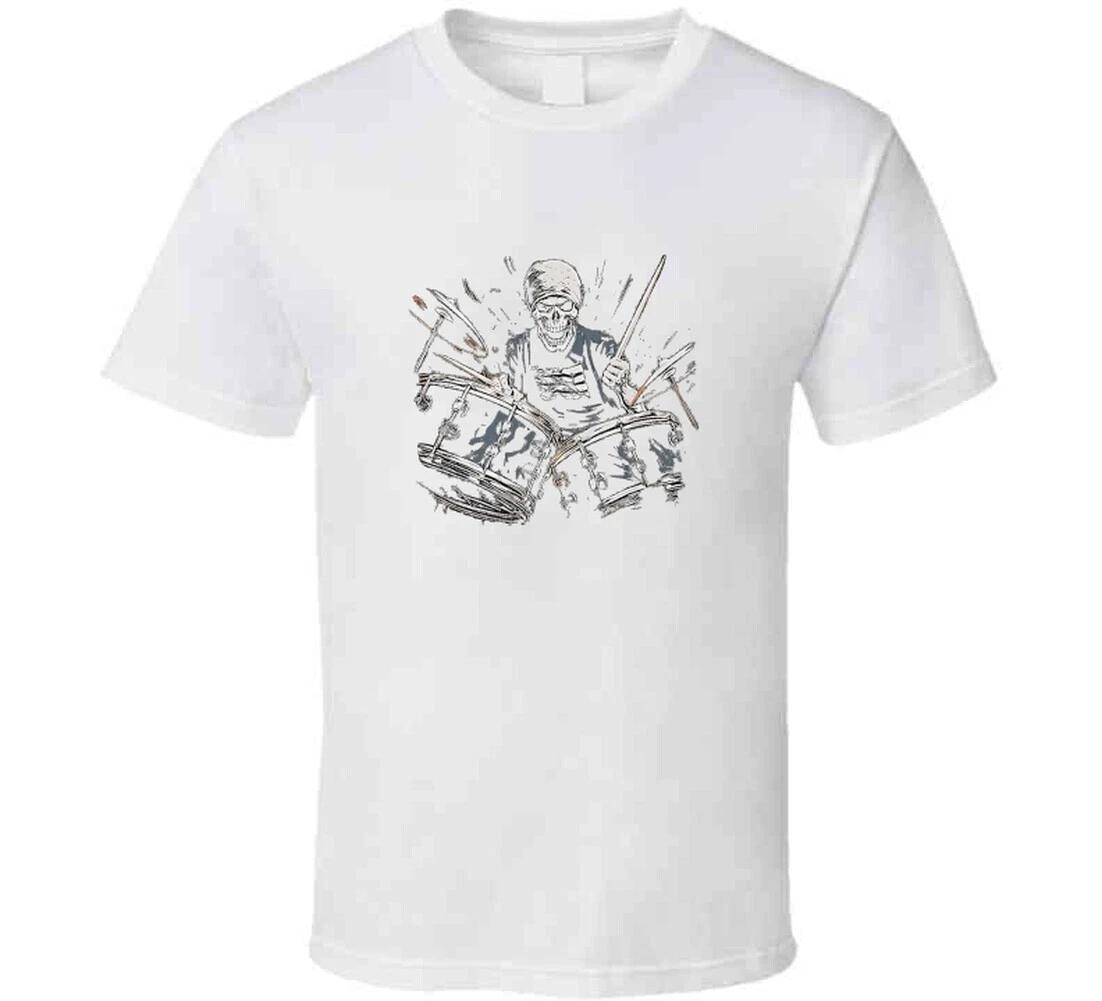 Drummer Til I Die 100% Cotton T-shirt Mens Womens Tees Top L