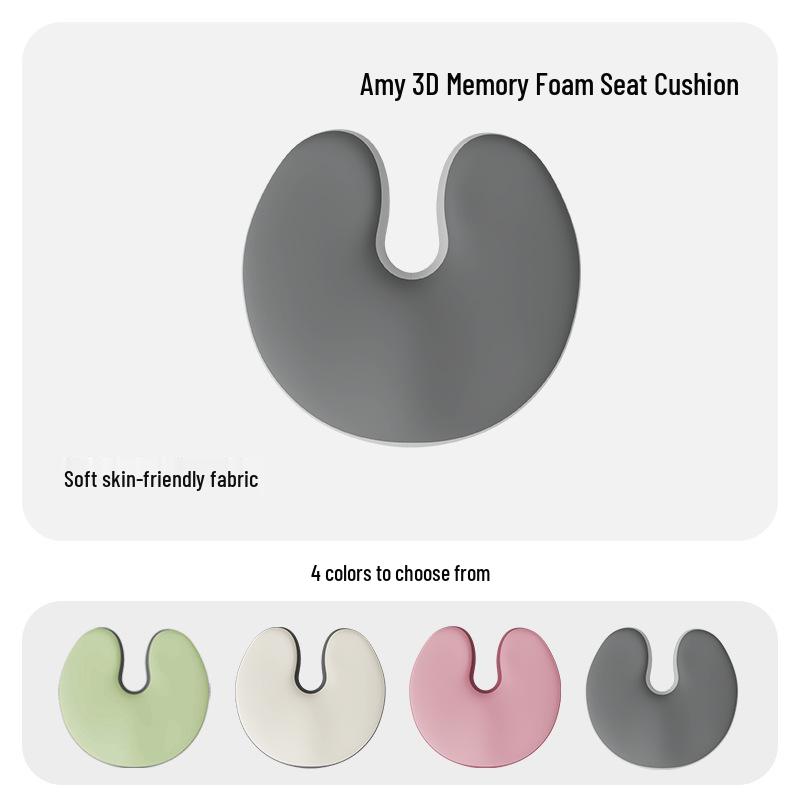 

Breathable Memory Foam Office Seat Cushion for Long Sitting Large U Cushion