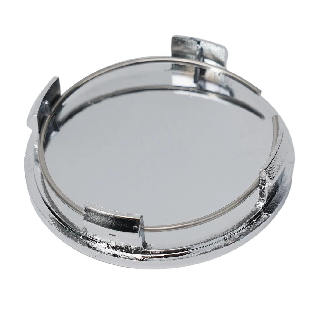 4 Buc. 75mm Capace Centrale Roți Universal Jantă Capac Hub Crom Argintiu Plastic ABS Auto Centru Butuc Acoperitoare Disc