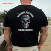 Blue Collar Worker AI T Shirt Creed Support Hardworking Community for Friend Fathers Vintage Washed Casual Streetwear