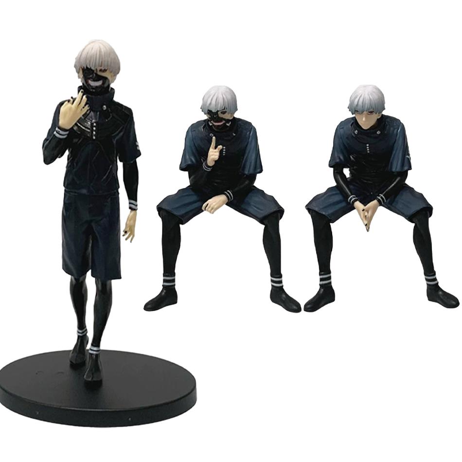 Hot Ken Kaneki Sitting Figure Tokyo Ghoul Statue Action Figure PVC Statue Collection Model Toys Gifts