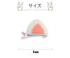 Pastel Nyanko Clips, 5 Colors, Set of 10, Ribbon Clips, Lolita, Dreamy Kawaii, Gothic Lolita Hair Clips, Hairpins, Hair Accessories [Used]