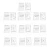 Kit Schermo Filtro in Fibra 10 Set Accessori Aspirapolvere Adatto per Serie Miele FJM GN Bianco
