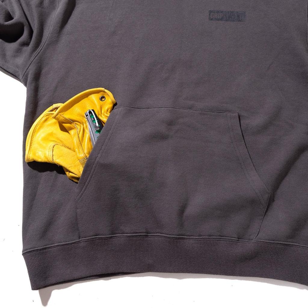 GRIP SWANY GS Sweat Hoodie, Size M, Steel Gray