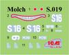 ICM German Midget Submarine Type Molch Plastic Model S019 1/72 U-Boat