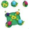 Hladná Korytnačka Stolová Hra Hračka pre Skoré Učenie Rodinná Čísla Počítanie Puzzle Hrášok Jedenie