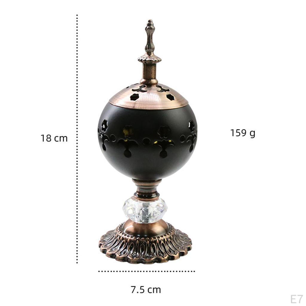 Burner Hollow Censer Holder Crafts for Home Living Room Decor Ornaments