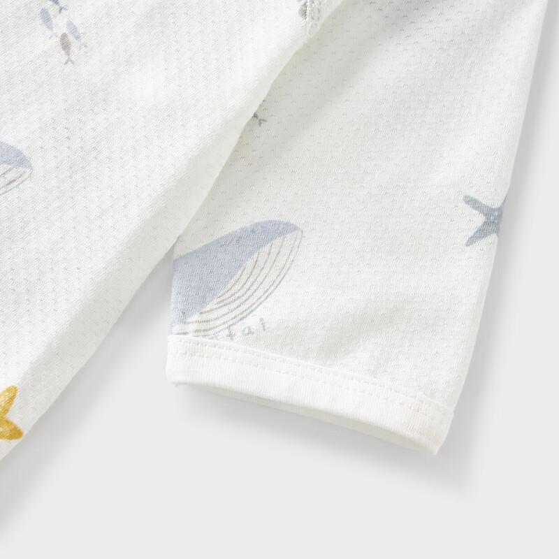 TONGTAI Baby Summer Pure Cotton Mesh Romper